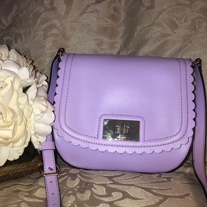 Kate Spade Lavender Purse with Strap for Crossbody